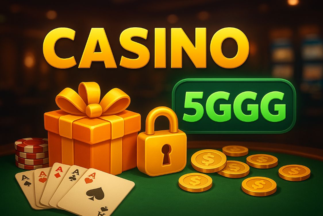 Entre e aproveite a atmosfera completa do nosso cassino 5GGG