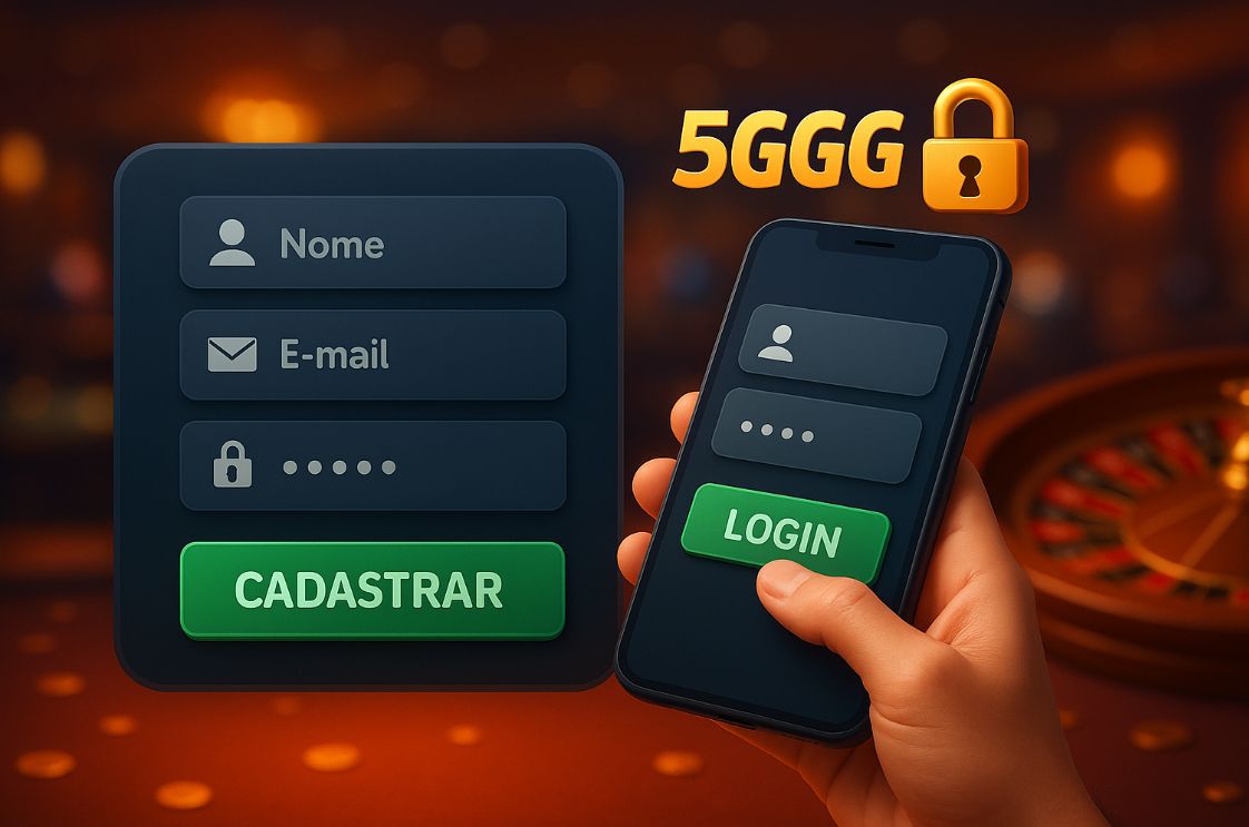 Registro Seguro e Login Prático 5GGG