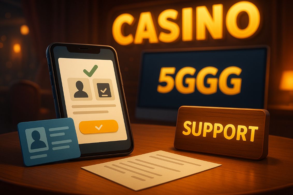 Verificação de Conta 5GGG e Suporte Disponíveis a Qualquer Momento